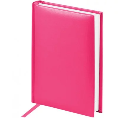 Ежедневник недатированный, А6, 160л., балакрон, OfficeSpace "Ariane", фуксия 247531