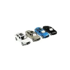 Машина металл 1шт BMW X5/X6 длина 12 см, двери, багаж, инерц, ассорти Технопарк  X5X6-12DB12-MIX