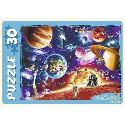 МАКСИ-ПАЗЛЫ 30 элементов. КОСМОС №6 (Арт. ПУ30-1110)