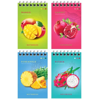 Блокнот А7 40л. на гребне ArtSpace Colorful fruits 276083