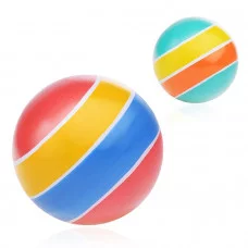 Мяч "Полосатики" ручное окраш., d-75 Р3-75