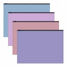 Zip-пакет пластиковый ErichKrause Soft Manga, A4, непрозрачный, ассорти 61172