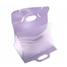 Папка-картотека Alingar 332х302 мм на резинке прорезная ручка пластик 700 мкм 11 отделений сиреневый 1шт AL12817/2