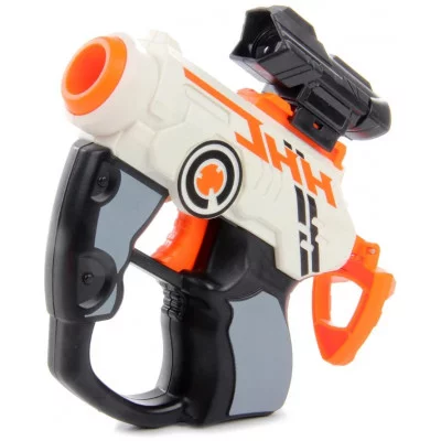 Бластер с мягкими пулями,3 пули в компл., ручной затвор, цвет зеленый, в/к 18*4,5*16,5см JB0211128