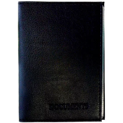 Обложка для автодокументов OfficeSpace кожа тип 1, черный Спейс 176889