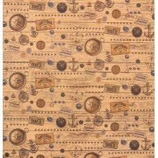 Бумага упаковочная крафтовая «Настоящему мужчине», 70×100 см 3367745