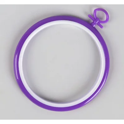 Пяльцы с подвесом пластик d11cм АУ 416770