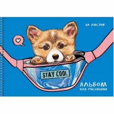 Альбом для рисования А4 20л Милота КанцЭксмо АСБ202362