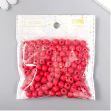 Бусины для творчества дерево "Черешня" d-0,8 см, набор 20 гр   9463330