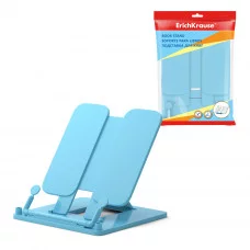 Подставка для книг пластиковая ErichKrause® Pastel, голубая 53535