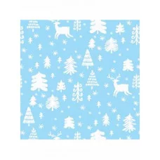 Коробка прямоугольная одинарная Снежное царство 23х16х9,5 см ПП-9834