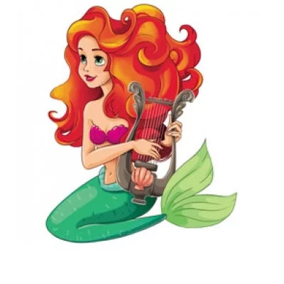 Плакат А2 Русалочка 10-01-0026