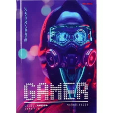 Бизнес-блокнот А6 80л. КИБЕРЧЕЛОВЕК Б80-6769 7БЦ,