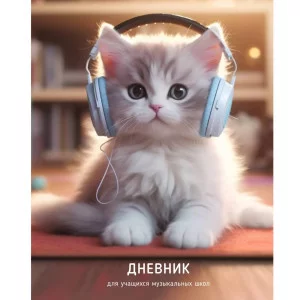 Дневник А5 48л "Для музыкальной школы. Дизайн 2 (25)" КанцЭксмо ДМФ254802