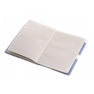 Подарочный блокнот 12,5 см * 17,5 7БЦ, Alingar, ламинация soft touch клапан на магн со стразой, 95л. Мишка-водолаз AL12069