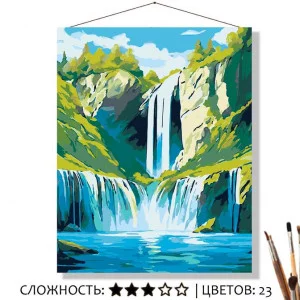 Картина по номерам на холсте 50х40 "Словения"  Знайленд КН50401908