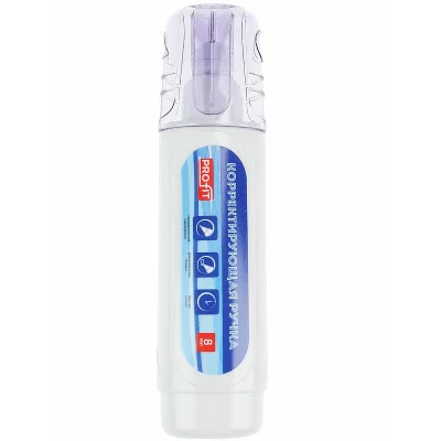 Корректирующая ручка (КЖ-3049) 8 мл, металич. наконечник, КЖ-3049