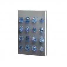 Книга для записей А5+ 96л Кристаллы КанцЭксмо ЕТИ596580