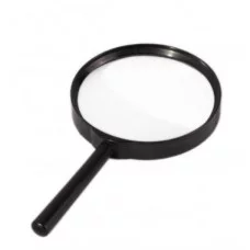Лупа Alingar, 100 мм, 3-х кратное увеличение, пластиковый корпус, картонная упаковка AL8941