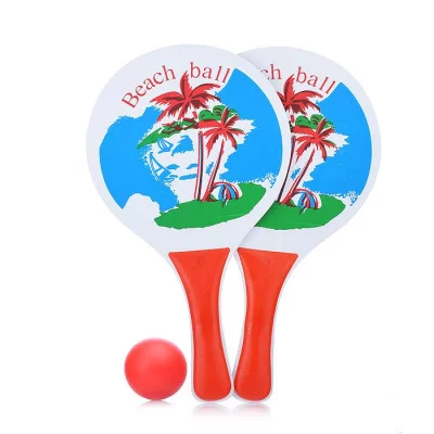 Набор детских ракеток "Райский островок" в сетке JL3-01