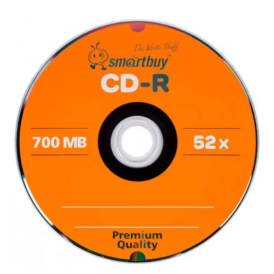 Диск CD-R 700Mb Smart buy 52x Bulk 1шт Разборка386327