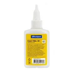 Клей ПВА OfficeSpace, 65г, с дозатором OS-65