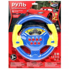 Руль музыкальный свет-звук, блист.30*24*5см ИГРАЕМ ВМЕСТЕ 385829