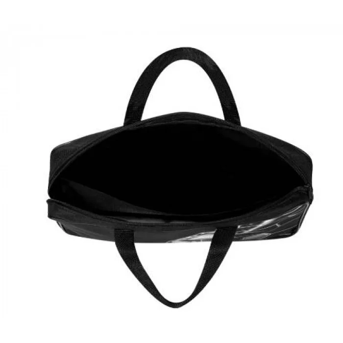 Папка на молнии А4 БЕЛЫЙ МЯЧ П-1188 с ручками внут.карман дизайн с фольгой 350х265x45мм