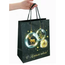 Dream cards Пакет подарочный с мат.лам. 26 4х32 7х13 6 см (L) Символ праздника 190г ППК-2344