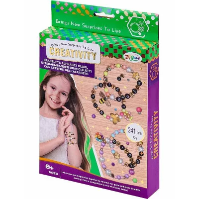 Набор для создания браслетов "Умелица" (241 элемент) в коробке, 24,7х15,9х3 см ( Арт. Y15740014)