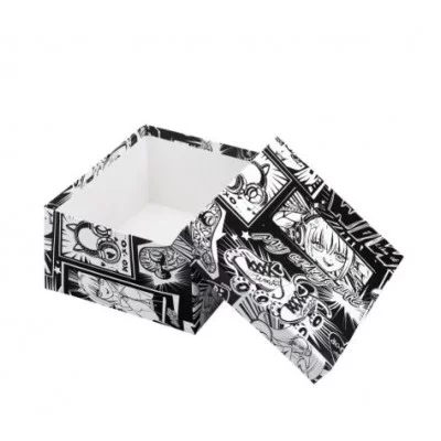 Коробка квадратная подарочная 1 шт Аниме комикс 19,5 х 19,5 х 11 см РазборПП-4503