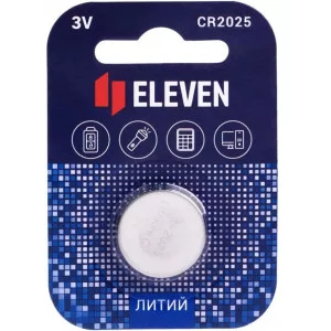 Батарейка 1шт Eleven CR2025 литиевая, BC1 301759