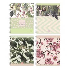 Тетрадь 80л., А5, клетка на гребне BG "Nude", выб. лак 327900