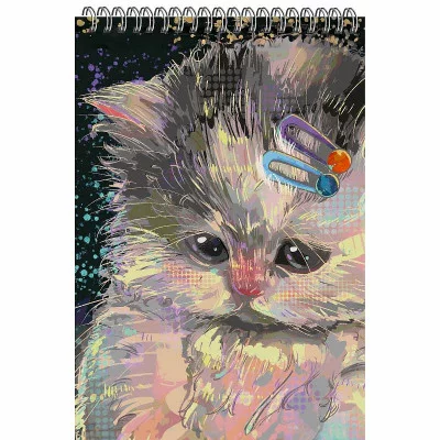 Блокнот А5 60л Милый котик КанцЭксмо Б2ЛСК560314