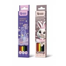 Набор цветн.каранд Schoolformat МИКС ДЛЯ ДЕВОЧЕК 6 цв. шестигран. корп. дерев. карт.уп. 247655