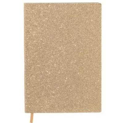 Ежедневник-блокнот: обложка-алмазная крошка, цветная /ассорти/, блок-клетка (прошитый), 80 листов МС-6239