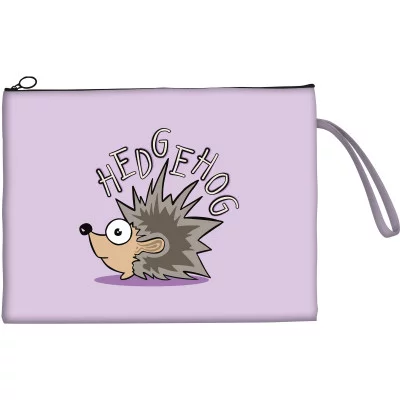 COKB-US4-1018S Папка для тетрадей А4+ из силикона на молнии с петелькой. Colorio