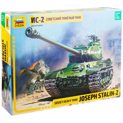 5011 Сборная модель Сов. тяжелый танк Ис-2 (сборка без клея)