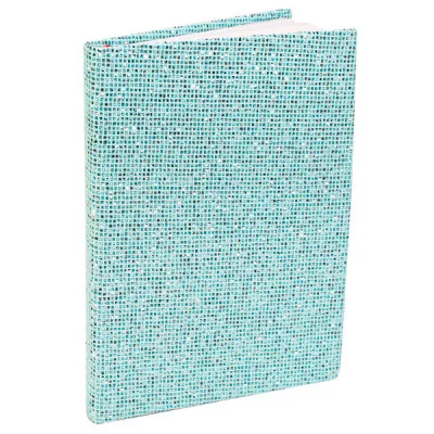 ТМ "Profit" Ежедневник А5, 128л, БЛЕСТЯЩИЕ СТРАЗЫ-2, серо-зеленый (128-1620) пухл.обл, недатиров.