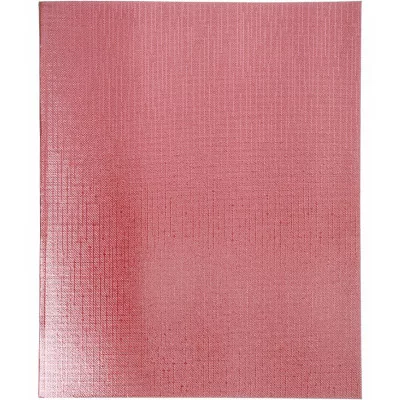 Тетрадь 96л клетка бумвинил "Metallic" розовый HATBER 96Т5бвВ1 220846