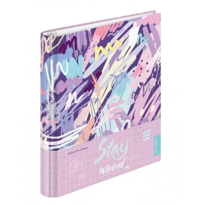 Тетрадь на кольцах А5, 120л., 7БЦ, ArtSpace "Стиль. Stay inspired", глянцевая ламинация 321618