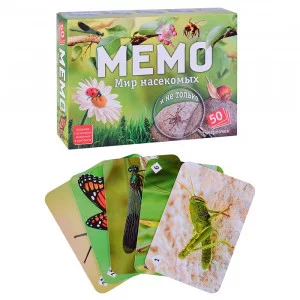 Игра Мемо Мир насекомых и не только 8577