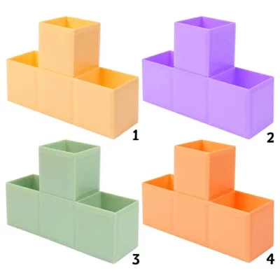 Органайзер-трансформер настольный пластиковый 3 отделения DV-14932