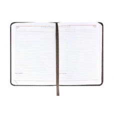 ЕЖЕДНЕВНИК А6, 128л. недатир. EVERYDAY CHRONICLES - BORDEAUX (128-5035) кожзам (темно-коричневый) 128-5035