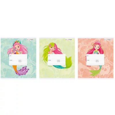 Тетрадь А5 12л "Русалочки" КанцЭксмо ТК128998
