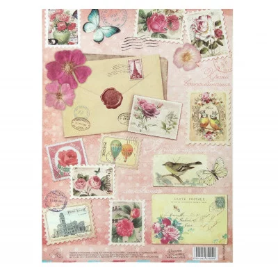 Декупажная карта "Почта" 1002640