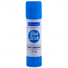 Клей-карандаш OfficeSpace, 15г, 1шт Спейс 158722