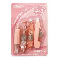 Штрих - Лента 5ммх6/8м DI-561 4 штуки "Розовое ассорти" фигурный корпус 11см, в блистере A54-A 332460