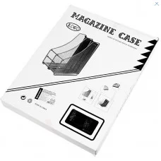 Лоток вертикальный 2 отделения металлический DV-15058BK