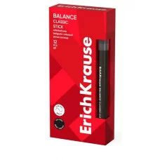 Ручка-роллер ErichKrause Balance Stick Classic 0.5, цвет чернил черный 63148
